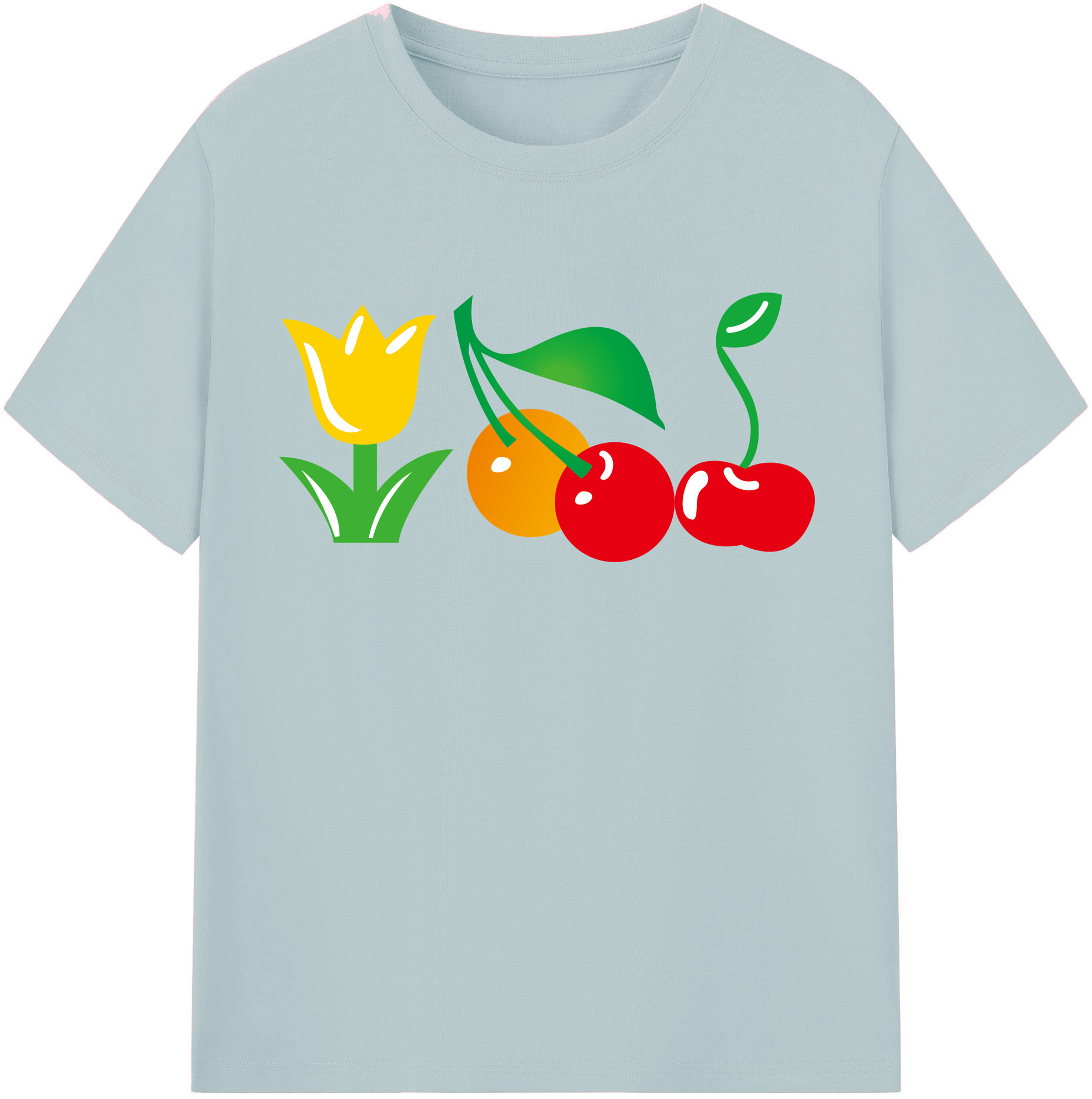 （画像用） Hello Kitty ハローキティ 綿100％半袖Tシャツ（フロントプリント）